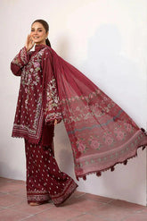 SOBIA NAZIR LAWN PRINTED EMBROIDERY DRESS 3 PIECE